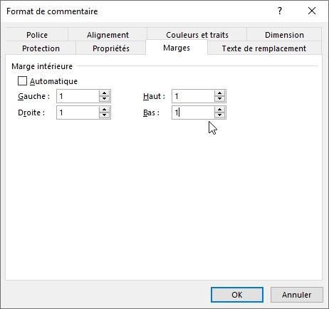 Excel formation - Créer des commentaires de pro - 28