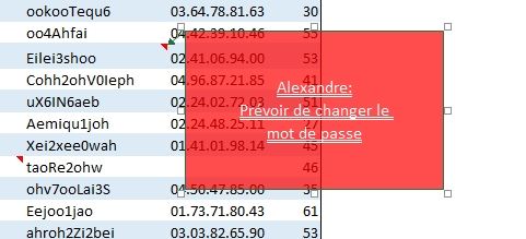 Excel formation - Créer des commentaires de pro - 29