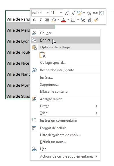 Excel formation - Modifier ou supprimer des caractères - 12