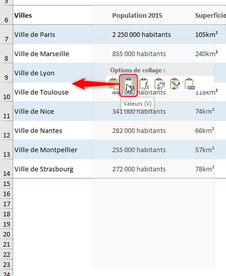 Excel formation - Modifier ou supprimer des caractères - 13