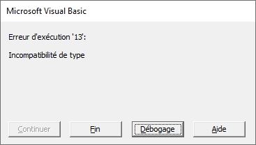 Excel formation - VBA29 Les erreurs de VBA 1 - 01