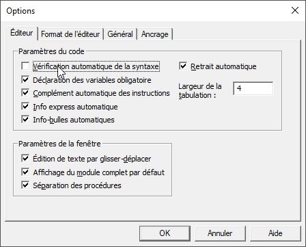 Excel formation - VBA29 Les erreurs de VBA 1 - 10