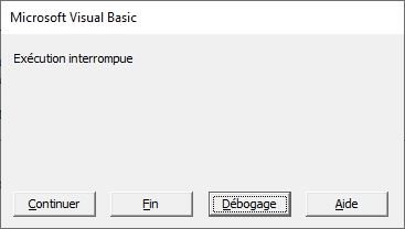 Excel formation - VBA29 Les erreurs de VBA 3 - 09