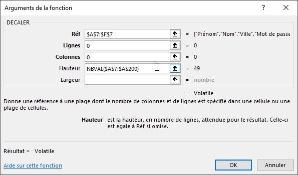 Excel formation - Comment créer une zone d'impression dynamique - 18