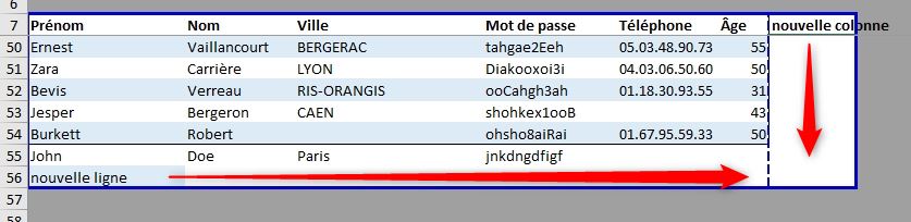 Excel formation - Comment créer une zone d'impression dynamique - 21