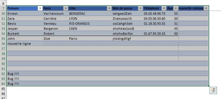 Excel formation - Comment créer une zone d'impression dynamique - 28