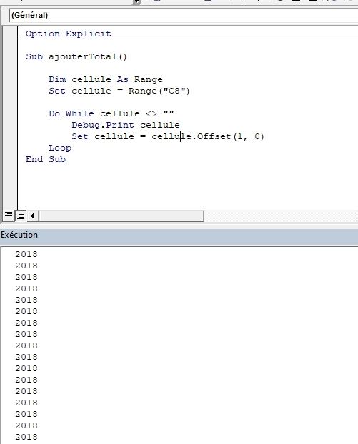 Excel formation - Ajouter ligne automatiquement - 05