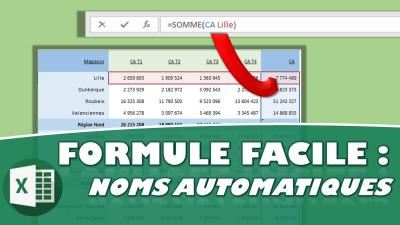 Comment simplifier les formules avec l’automatisation des plages nommées d’Excel