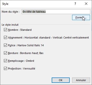 Excel formation - Utiliser les styles d'Excel - 12