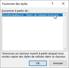 Excel formation - Utiliser les styles d'Excel - 21