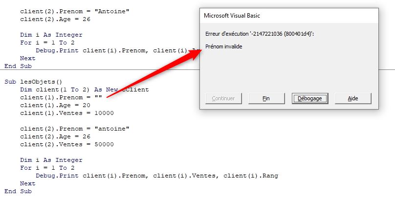 Excel formation - VBA30 les classes personnalisées - 12