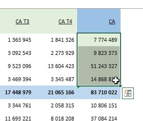 Excel formation - les options de collages avancées - 23