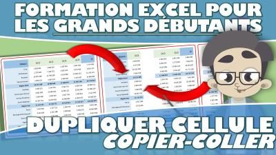 Les bases du copier-coller sur Excel