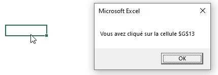 Excel formation - VBA31 les évènements - 03