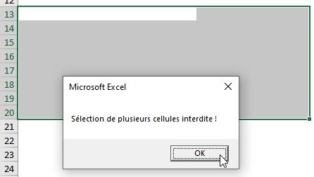 Excel formation - VBA31 les évènements - 06