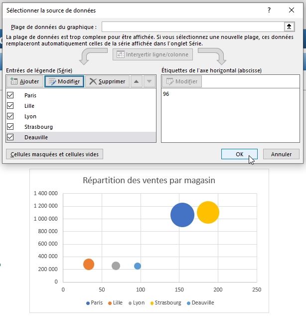 Excel formation - graphique bulle - 21