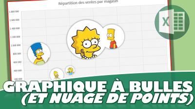 Comment créer un graphique à bulles sur Excel ?