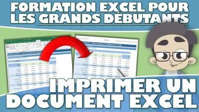 Comment imprimer un document Excel ?