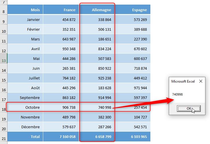 Excel formation - Intersect VBA - 07