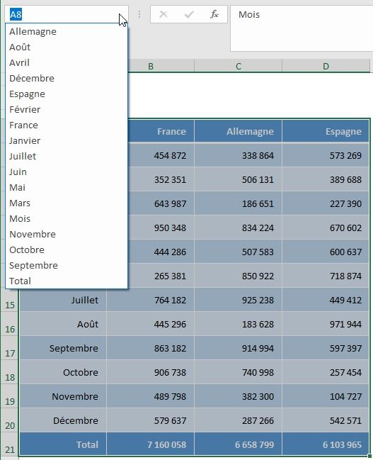 Excel formation - Intersect VBA - 11