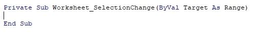 Excel formation - Intersect VBA - 17