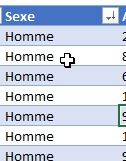 Excel formation - tri et filtre tableau de données excel - 08