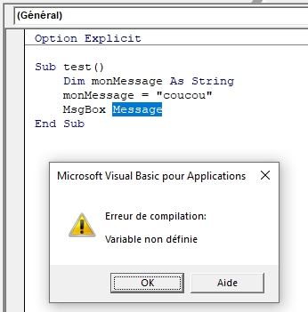 Excel formation - vba bonnes habitudess - 05