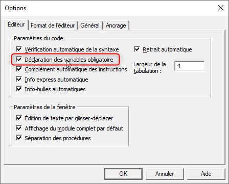 Excel formation - vba bonnes habitudess - 06