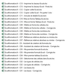 Excel formation - Excel pour les grands débutants - 03