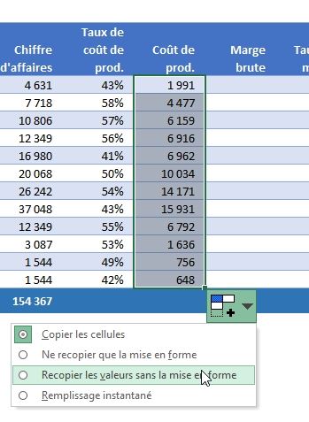 Excel formation - fonctions de base - 05