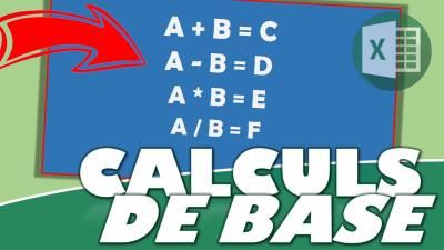 Comment utiliser les fonctions de base d’Excel (Addition, soustraction, multiplication, division)