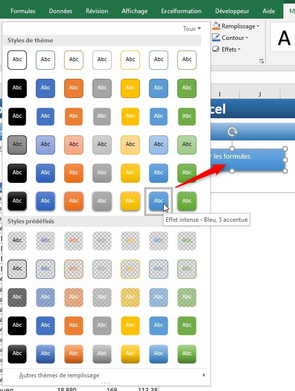 Excel formation - identifier les formules - 15