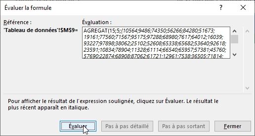 Excel formation - La fonction AGREGAT - 11