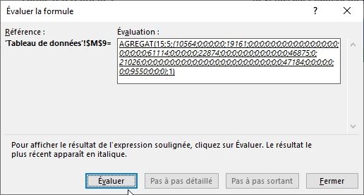 Excel formation - La fonction AGREGAT - 15