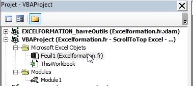 Excel formation - ScrollToTop - 16