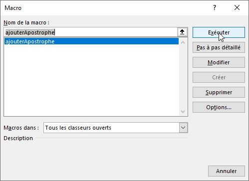 Excel formation - ajouter apostrohpe devant un nombre - 12