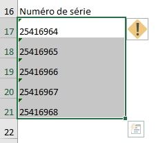 Excel formation - ajouter apostrohpe devant un nombre - 13