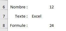 Excel formation - cellule numérique - 01