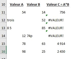 Excel formation - cellule numérique - 09