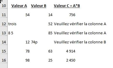 Excel formation - cellule numérique - 10