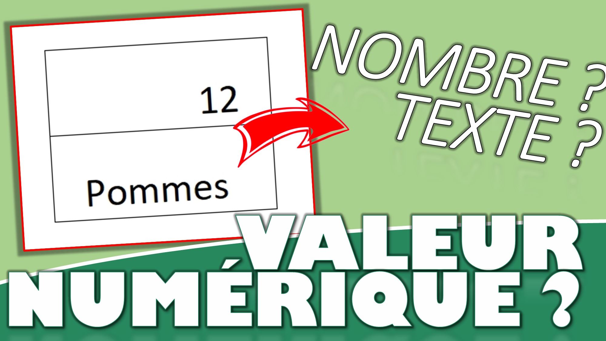 Excel Si Cellule Contient Texte Alors 1 Comment savoir si une cellule est un nombre sur Excel ? - Excel formation