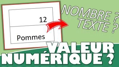 Comment savoir si une cellule est un nombre sur Excel ?