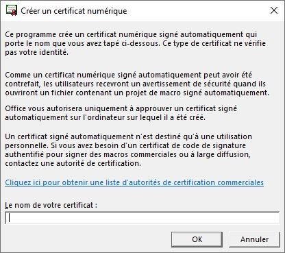 Excel formation - comment signer une macro vba - 04