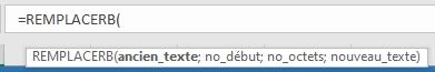 Excel formation - fonction remplacer - 04