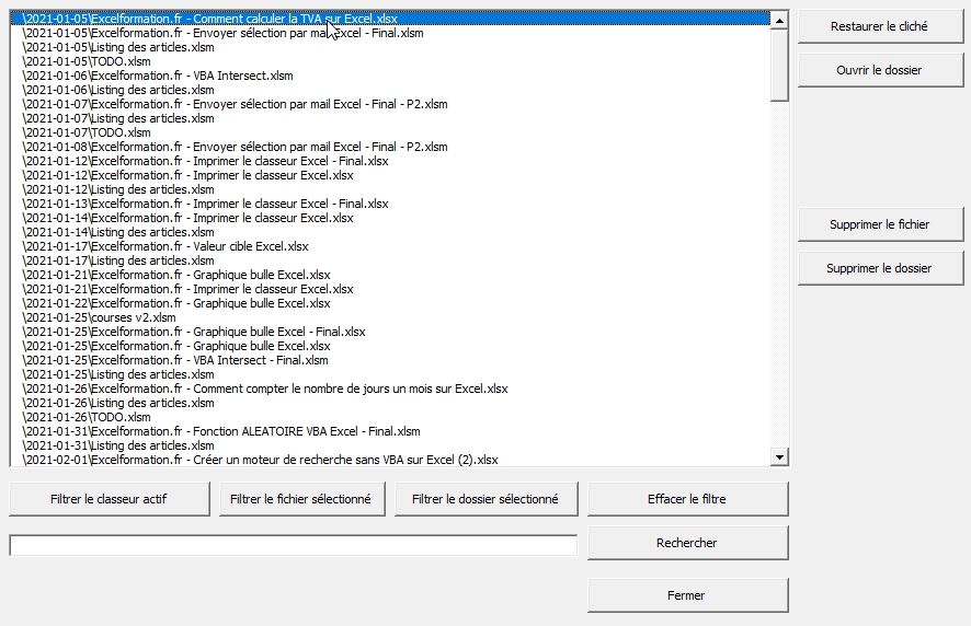 Excel formation - page vente saveMyFiles - 02