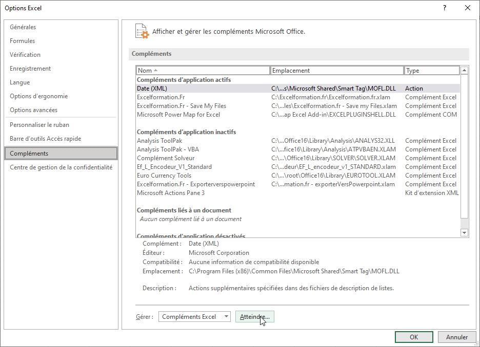 Excel formation - page vente saveMyFiles - 06