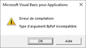 Excel formation - vba arguments de valeurs et de références - 02