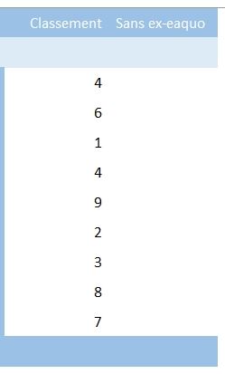 Excel formation - fonction rang - 07