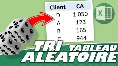 Comment mélanger une liste de manière aléatoire sur Excel ?