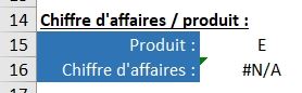 Excel formation - fonction sierreur - 03